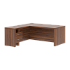 Стол руководителя с тумбой приставной ZCT 1819H.A